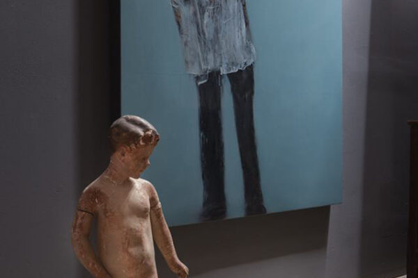 Obsolete Installation 2014. Reminiscence. Mixed Medium on Canvas, 62 x 58 in.